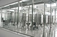 Sterilization UHT Milk Processing Machine , Milk Packing Machine Low Steam Consumption