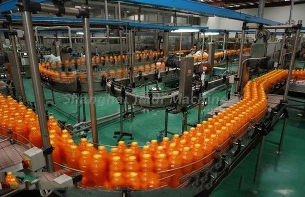 Automatic Mango Juice Production Line , Silver Color Mango Juice Processing Machine