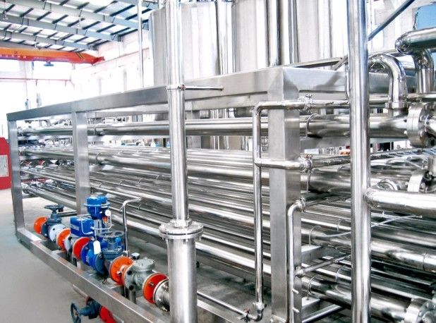 Operation Safety CIP Systems Dairy Industry , CIP Tank Cleaning For Liquid Food