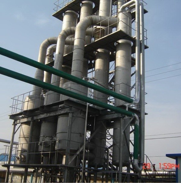 Multiple Effect Falling Film Evaporator Customized Distillation Low