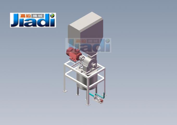 Customized Capacity Tomato Paste Production Machinery With Multi Function Crushing Action