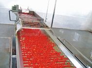 Fresh Tomato Paste Processing Line , High Productivity Tomato Paste Processing Machine