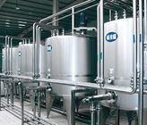Sanitary Dairy Production Line / Stainless Steel Milk Tank Customized Dimension