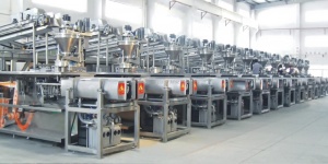 Food High Speed Packaging Machines Stable Operation Size 6500*1300*1500mm