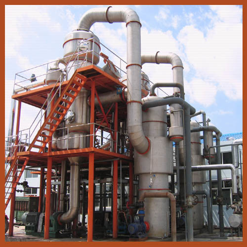 MVR Thermal Vapour Recompression Evaporator For Waste Water / Sewage / Chemicals Treatment